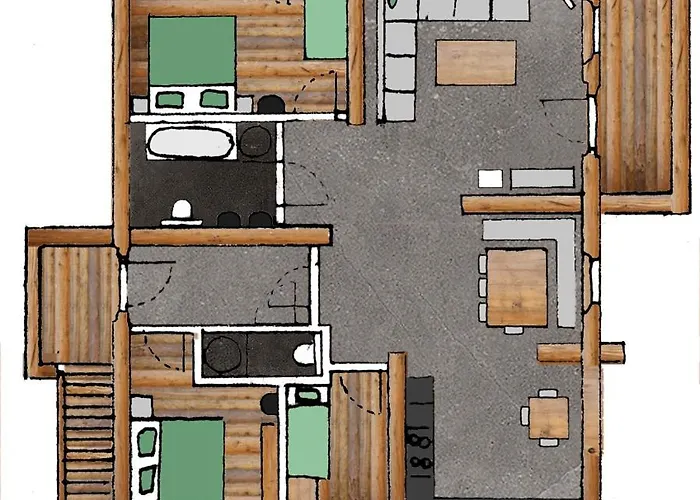 Apartament Berg & Sonne Seeboden